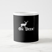 Oh Deer Clean Graphic Style  Jumbo-Tasse (Vorderseite)