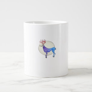 Oh Deer Clean Graphic Style Jumbo-Tasse
