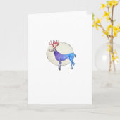Oh Deer Clean Graphic Style Karte (Gelbe Blume)