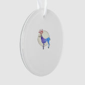 Oh Deer Clean Graphic Style Ornament (Vorderseite)