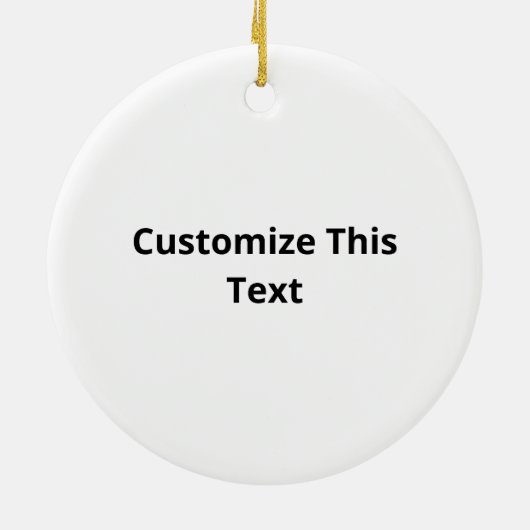 Oh Deer Clean Layout Keramik Ornament (Hinten)