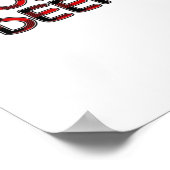 Oh Deer Clean Layout  Poster (Ecke)