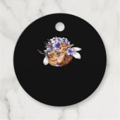 Oh Deer Clean Minimal Style Geschenkanhänger (Vorderseite)