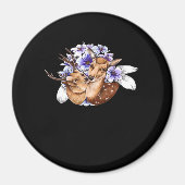 Oh Deer Clean Minimal Style  Magnet (Vorne)