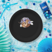 Oh Deer Clean Minimal Style Pappteller (Party)