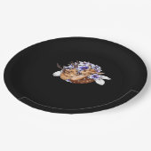 Oh Deer Clean Minimal Style Pappteller (Schrägansicht)