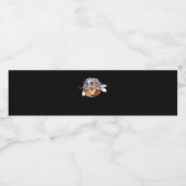 Oh Deer Clean Minimal Style Wasserflaschenetikett (Einzelnes Label)