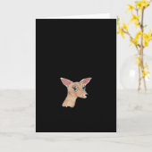 Oh Deer Clean Modern  Karte (Gelbe Blume)