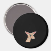 Oh Deer Clean Modern Magnet (Vorderseite/Rückseite)