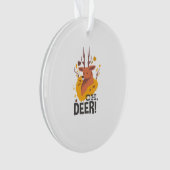 Oh Deer Contemporary Minimal Look Ornament (Vorderseite)