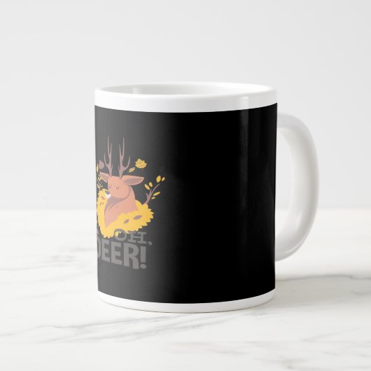 Oh Deer Creative Design Jumbo-Tasse (Vorderseite Rechts)