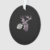 Oh Deer Creative Signature Design Ornament (Vorderseite)