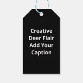 Oh Deer Creative Style Geschenkanhänger (Rückseite)