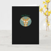 Oh Deer Creative Style Karte (Gelbe Blume)