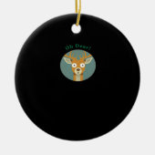 Oh Deer Creative Style Keramik Ornament (Vorne)