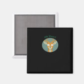 Oh Deer Creative Style Magnet (Vorderseite/Rückseite)