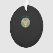 Oh Deer Creative Style Ornament (Vorderseite)