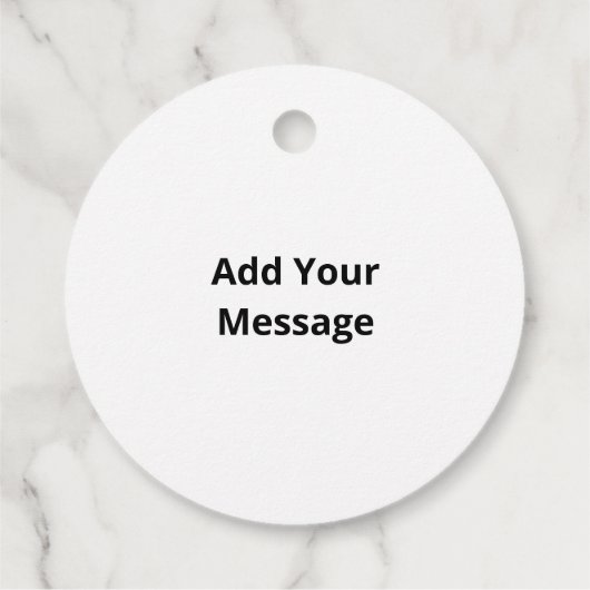 Oh Deer Cute Deer Minimal Design Geschenkanhänger (Rückseite)