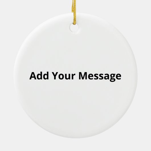 Oh Deer Cute Deer Minimal Design Keramik Ornament (Hinten)