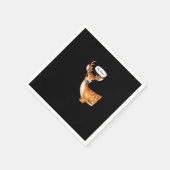 Oh Deer Cute Punny Deer Saying Whimsical Quote Serviette (Ecke)