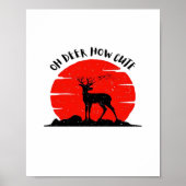 Oh Deer Cute Style Poster (Vorne)