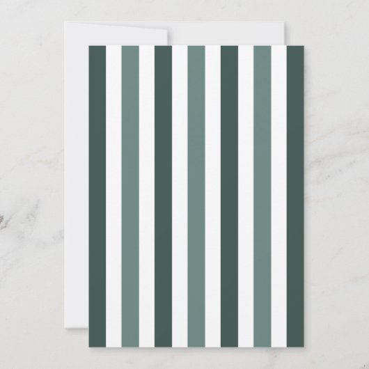 Oh, Deer! Ein neues Baby ist fast hier! Babyparty Einladung (Rückseite)