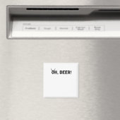 Oh Deer Einfache Ästhetik Magnet (In Situ (Geschirrspüler))