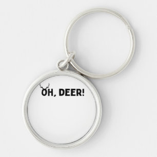 Oh Deer Einfache Ästhetik Schlüsselanhänger