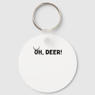 Oh Deer Einfaches Ästhetik-Schlüsselanhänger Schlüsselanhänger