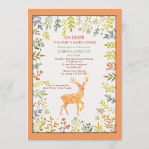 Oh Deer Einladung