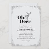 Oh Deer Einladung (Vorne/Hinten)