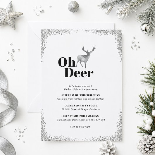 Oh Deer Einladung