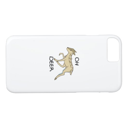 Oh Deer Elegant Timeless Style  Case-Mate iPhone Hülle (Rückseite (Horizontal))