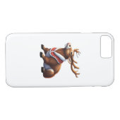 Oh Deer Energetic Modern Design Case-Mate iPhone Hülle (Rückseite (Horizontal))