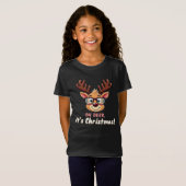 Oh Deer, es ist Weihnachten: Eine Whimsical Holida T-Shirt (Vorne ganz)