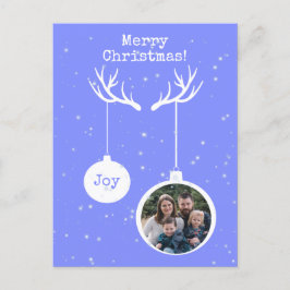 Oh Deer, es ist Weihnachts-Weihnachtspostkarte Einladungspostkarte