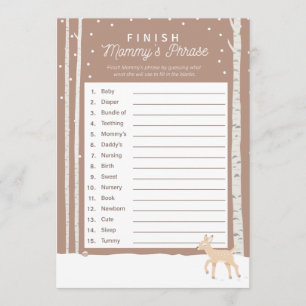 Oh Deer - Finish Mommy's Phrase Programm