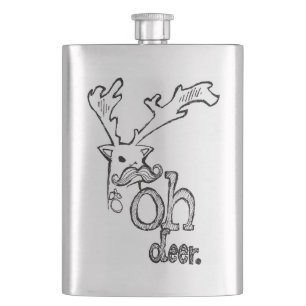 Oh Deer Flachmann