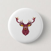 Oh Deer Fresh Modern Design  Button (Vorderseite)