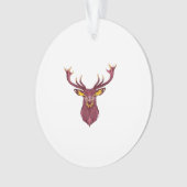 Oh Deer Fresh Modern Design Ornament (Vorderseite)