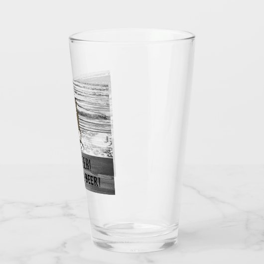 Oh Deer Funny Beer Zitat Rustic Man Höhle Glas (Links)