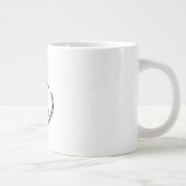 Oh Deer Funny Style Design Jumbo-Tasse (Rechts)