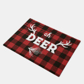 "Oh Deer" Fußmatte (Schrägansicht)