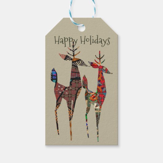 Oh Deer Geschenkanhänger (Vorderseite)