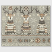 Oh, Deer! Geschenkpapier (Flach)
