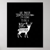 Oh Deer Going To Big Brother Christmas Announcemen Poster (Vorne)