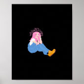 Oh Deer Graphic Artistic Design  Poster (Vorne)