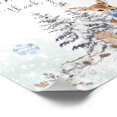 Oh Deer Helfen Sie den beschäftigten Eltern, einen Poster (Ecke)