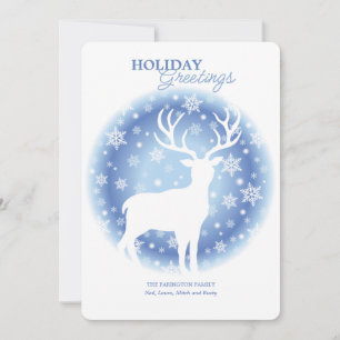 Oh Deer Holiday Card Feiertagskarte