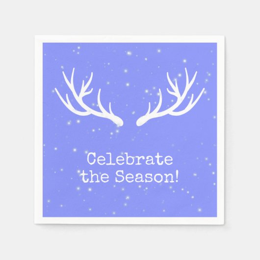 Oh Deer Holiday Napkins Serviette (Vorderseite)